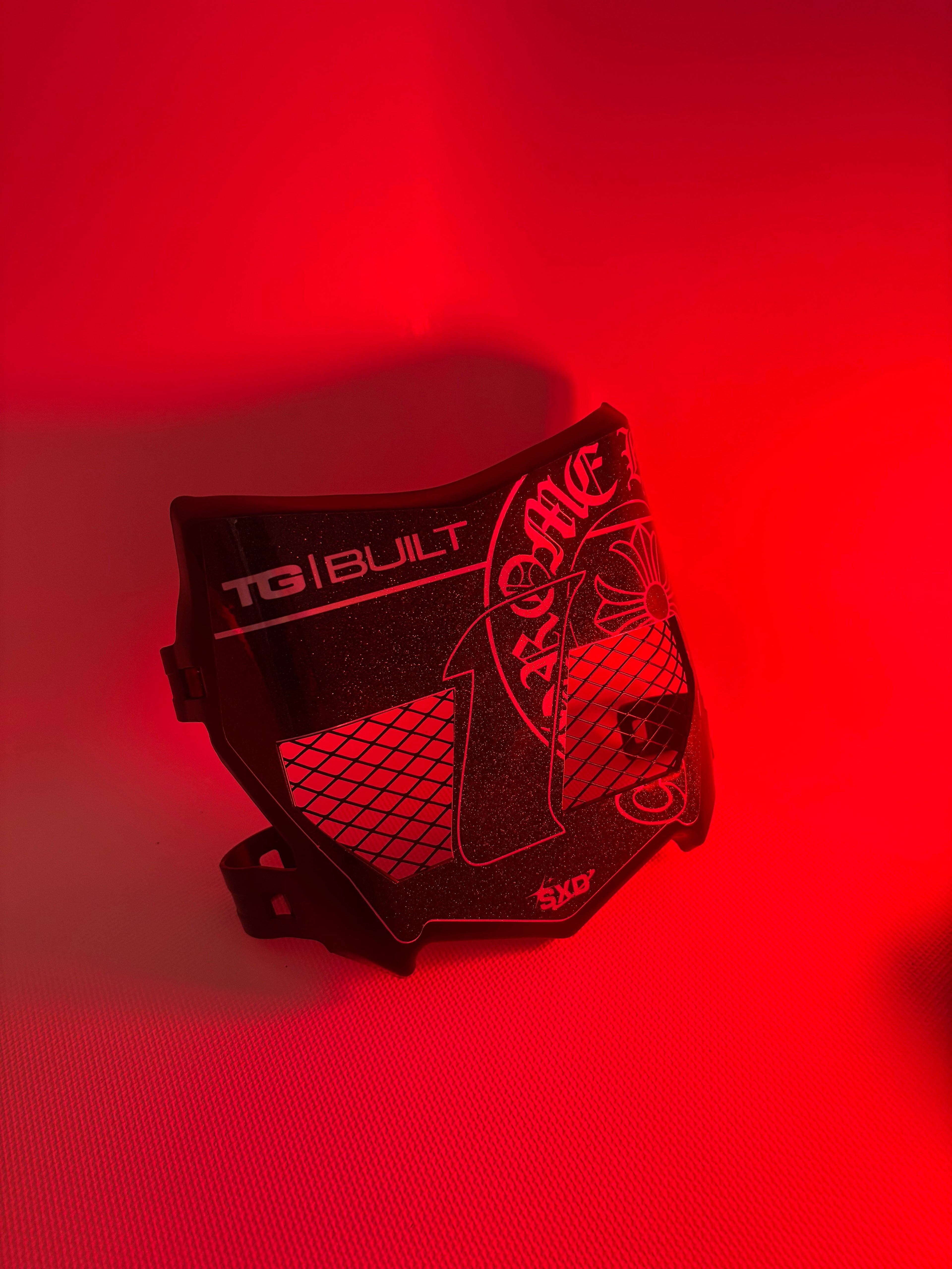Chrome hearts vented plate